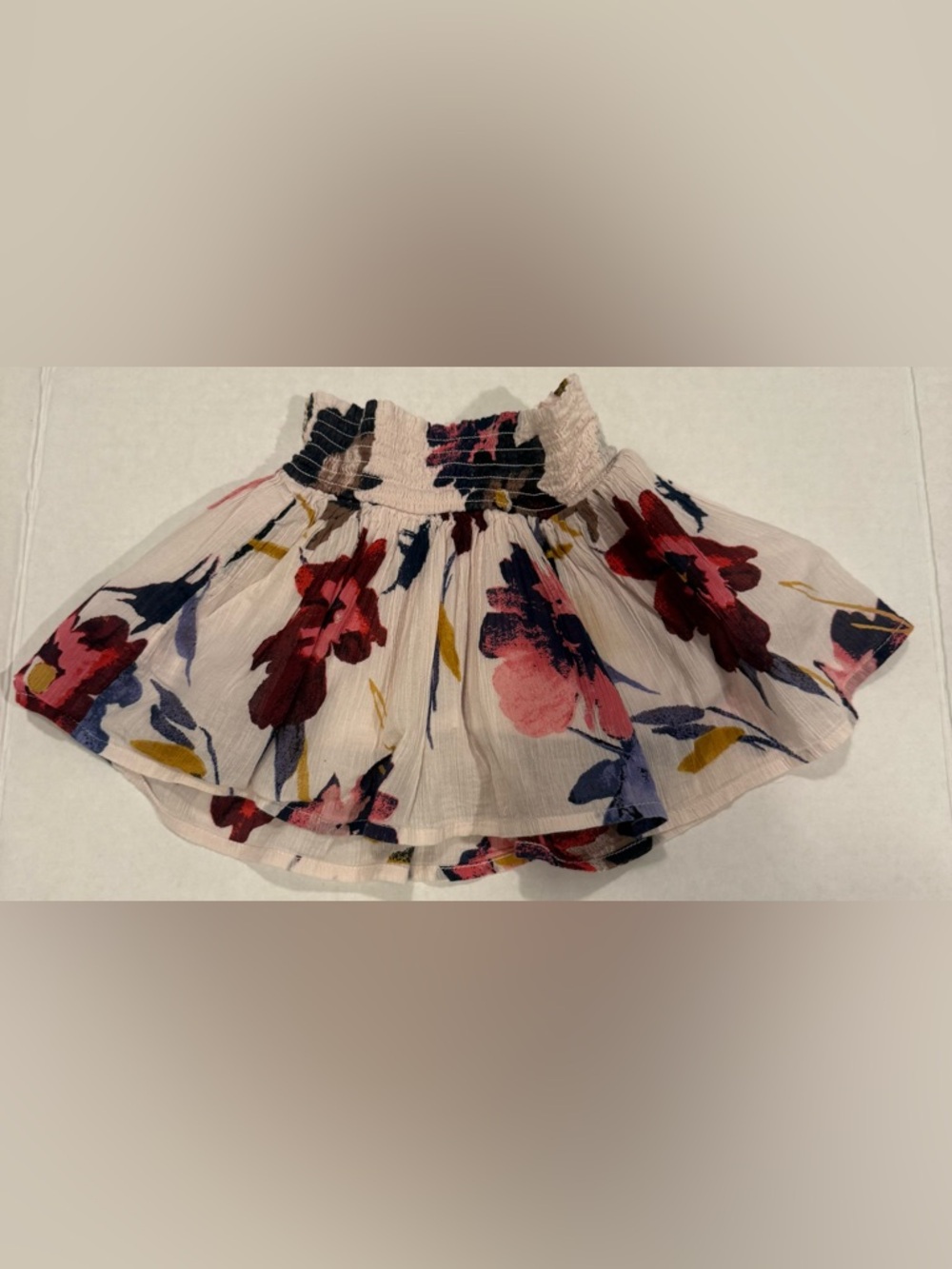 Old Navy Baby Girl Floral Skirt 18–24M Boho Flowy | Like New!